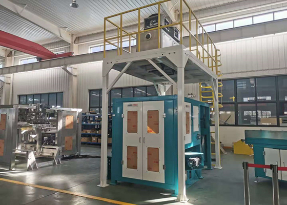 Автоматическая машина упаковки для Weigher двойника риса 50kg проверяя в индустрии зерновых