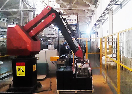 Производственные линии руки робота программы modifiable palletizing в кормовой промышленности