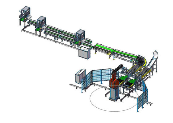 Programmable зерно 6 осей и рука робота масла Palletizing