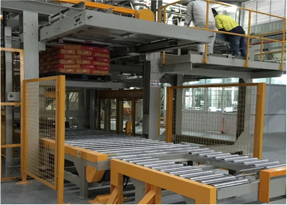 Линия машина 3 участков Multi Palletizer сумки 25kg