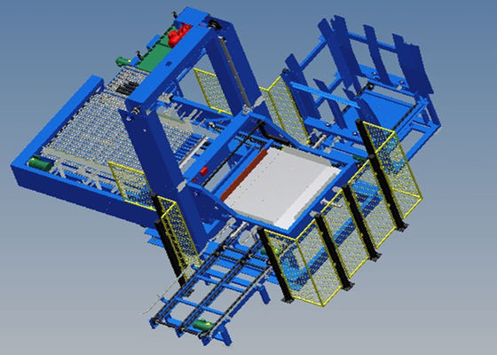 Пищевая промышленность 2000mm 600bags/час может машина Palletizer